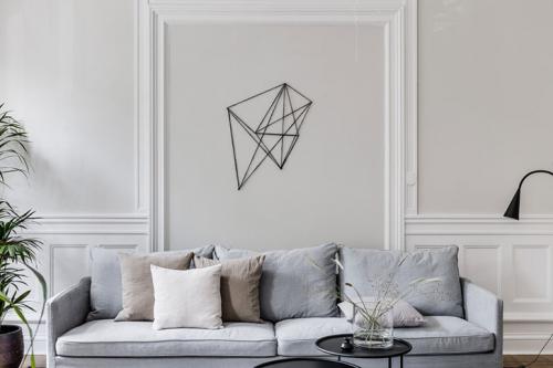 Элегантный белый интерьер в Гетеборге 12