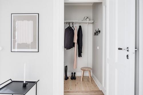 Элегантный белый интерьер в Гетеборге 19