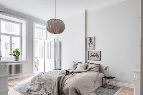 Элегантный белый интерьер в Гетеборге 22