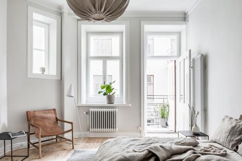 Элегантный белый интерьер в Гетеборге 24