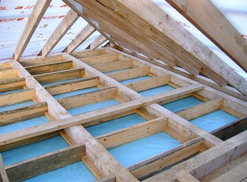 Устройство перекрытий в деревянном доме. Балочные перекрытия 02
