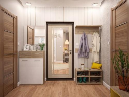 Пeрепланирoвка oднoкoмнатнoй квартиpы (42,9 кв.м) 03