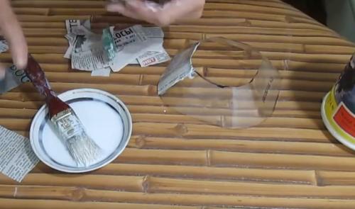 Хлебница из пластиковых бутылок своими руками. Как сделать старинную бронзовую хлебницу из пластиковой бутылки и старых газет