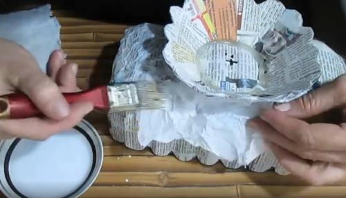 Хлебница из пластиковых бутылок своими руками. Как сделать старинную бронзовую хлебницу из пластиковой бутылки и старых газет