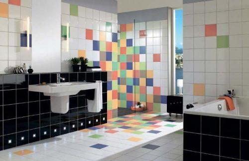 Как украсить плитку в ванной своими руками. Украшения для ванной своими руками 15