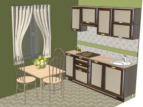 Кухня 2 на 2 метра. Варианты планировки на маленькой кухне длиной 2 метра 05