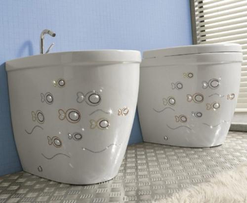 Как украсить плитку в ванной своими руками. Украшения для ванной своими руками