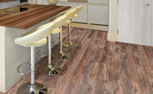 Можно ли класть ламинат на кухне. Особенности использования ламината на полу кухни 02
