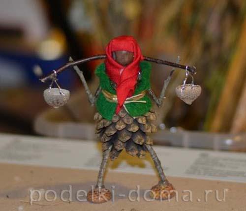 Дом из природного материала своими руками. Домик из природного материала пошагово 08