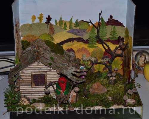 Дом из природного материала своими руками. Домик из природного материала пошагово 33