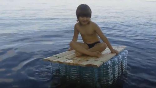 Плот из 19 литровых бутылок. Все шаги по созданию плота из ПВХ бутылей