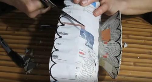 Хлебница из пластиковых бутылок своими руками. Как сделать старинную бронзовую хлебницу из пластиковой бутылки и старых газет