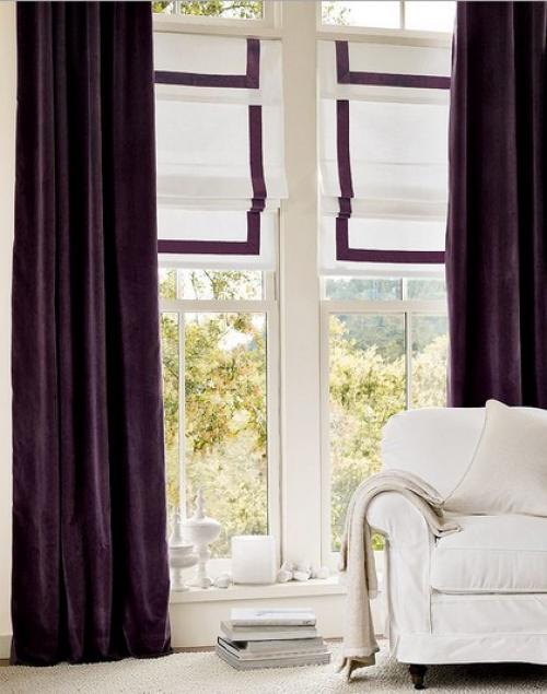 Римские шторы на окна. Основные отличия римских и рулонных штор