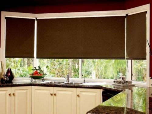 Римские шторы на окна. Основные отличия римских и рулонных штор