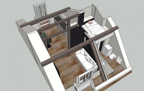 30 квадратов с видом на крыши Парижа 10