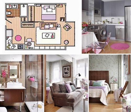 Как обставить однокомнатную квартиру. Правила размещения 08 Как обставить однокомнатную квартиру. Правила размещения 08