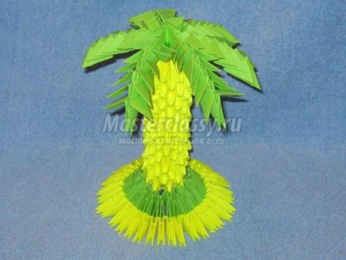 Как из бутылок сделать пальму. Как сделать пальму из пластиковых бутылок 02