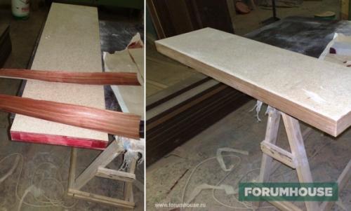 Столешница для стола из мебельного щита. От стильного письменного стола до дачного трансформера: удачные проекты пользователей FORUMHOUSE