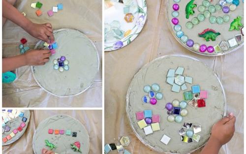 Что можно сделать из остатков плитки. Что можно сделать из битой керамической плитки для дизайна? 23