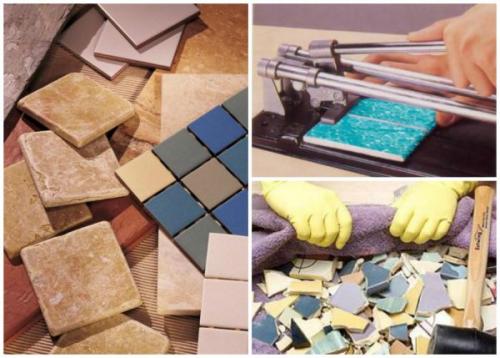 Осталась плитка после ремонта. Несколько советов —, что делать с остатками плитки после ремонта