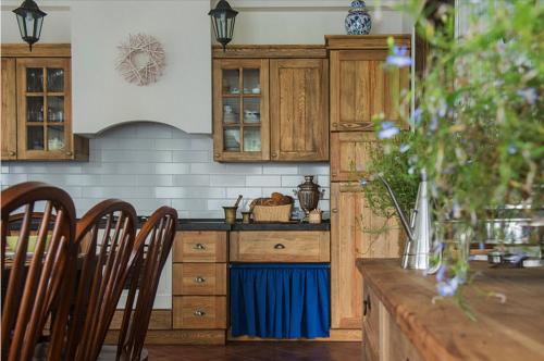 Идеи кухни в частном доме. Кухня в деревенском доме: идеи дизайна