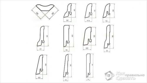 Как подобрать цвет плинтуса к ламинату. Как выбрать цвет плинтуса к ламинату