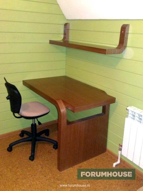 Столешница для стола из мебельного щита. От стильного письменного стола до дачного трансформера: удачные проекты пользователей FORUMHOUSE