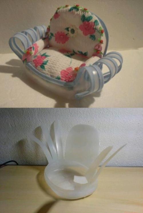 Мебель из бутылок пластиковых. Мастер-класс по мебели из пластиковых бутылок своими руками с видео 47