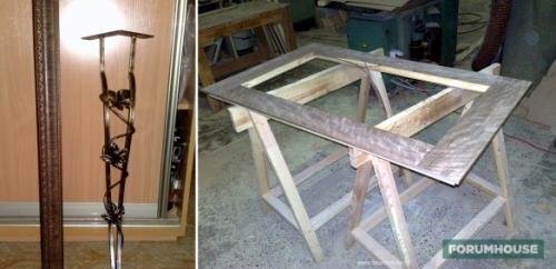 Столешница для стола из мебельного щита. От стильного письменного стола до дачного трансформера: удачные проекты пользователей FORUMHOUSE