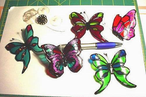 Бабочки из бутылок пластиковых. Мастер-класс изготовления бабочек из пластиковых бутылок 19