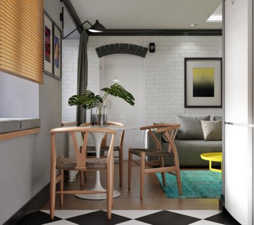 Перепланировка трехкомнатной хрущевки в панельном доме. Секреты перепланировки хрущевки