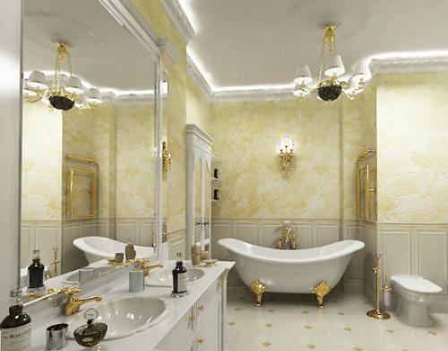 Материал для стен в ванной комнате. Материалы для отделки стен 01