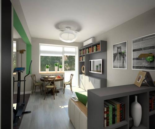 Перепланировка трехкомнатной хрущевки в панельном доме. Секреты перепланировки хрущевки