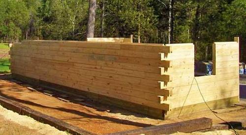 Стены из досок. Такой технологии строительства стен дома вы еще не видели