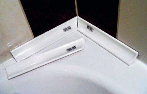 Вставка между ванной и стеной. Щель между ванной и стеной: 5 идеальных способов заделки