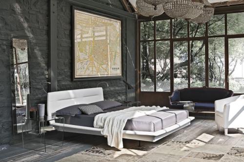 Кирпичики в интерьере. Отделка стен кирпичом в спальне