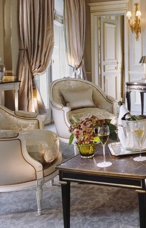 Французский стиль в интерьере. Дизайн интерьера гостиной во французском стиле