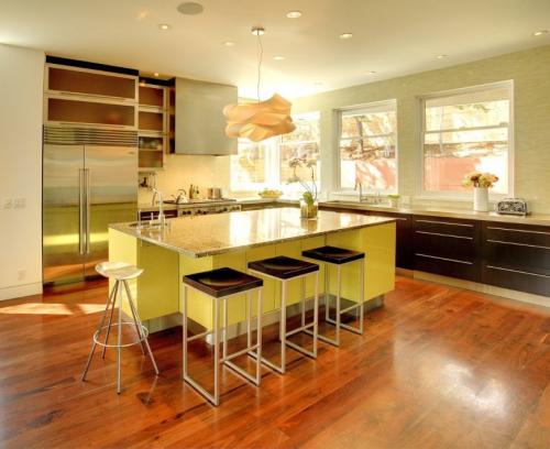 Дизайн кухни в салатовом цвете. На чем сделать акцент 25 Дизайн кухни в салатовом цвете. На чем сделать акцент 25