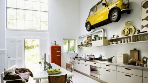 Декор для кухни на стену. Декор стен на кухне: оригинальные идеи