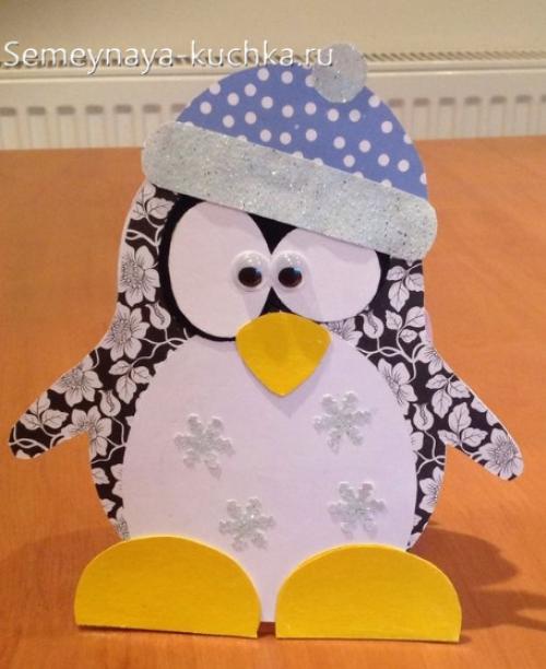 Поделки на новый год в школу. Новогодние поделки из картона