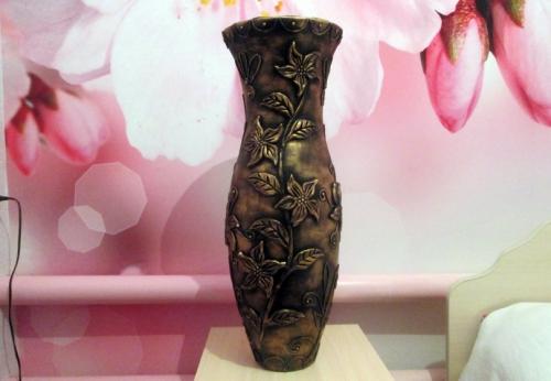 Ваза из металла своими руками. Напольная ваза своими руками: секреты, техники, неожиданные решения. Выбор размера и формы, способы изготовления, тонкости декорирования готового изделия