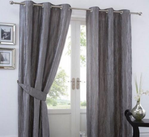 Шторы из тафты пропускают свет. Необычный материал для штор в закладки 18