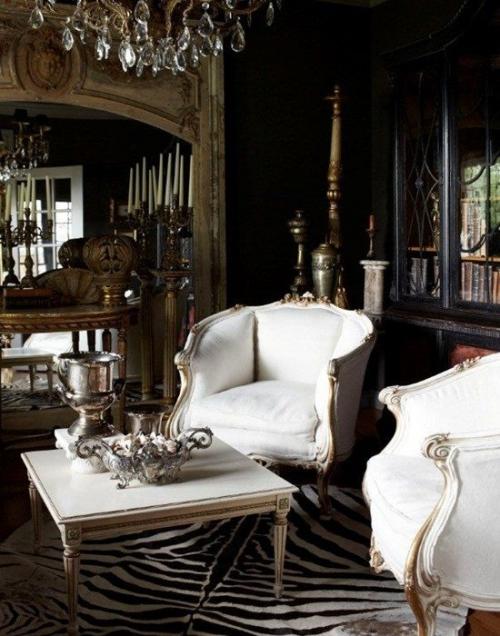 Французский стиль в интерьере. Дизайн интерьера гостиной во французском стиле