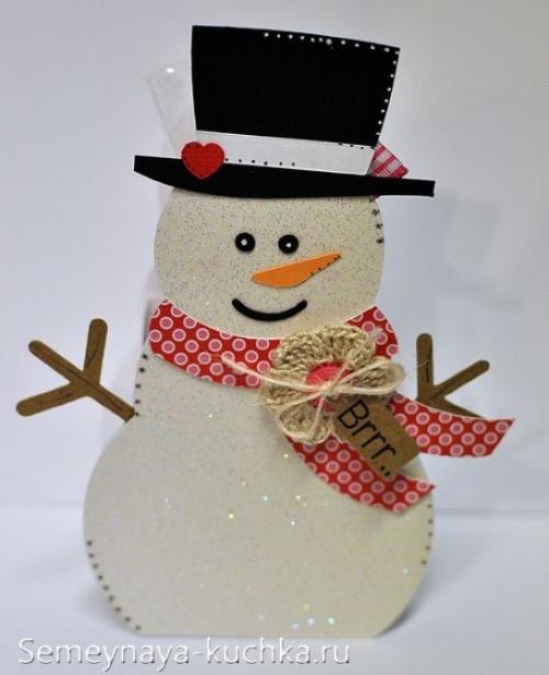 Поделки на новый год в школу. Новогодние поделки из картона