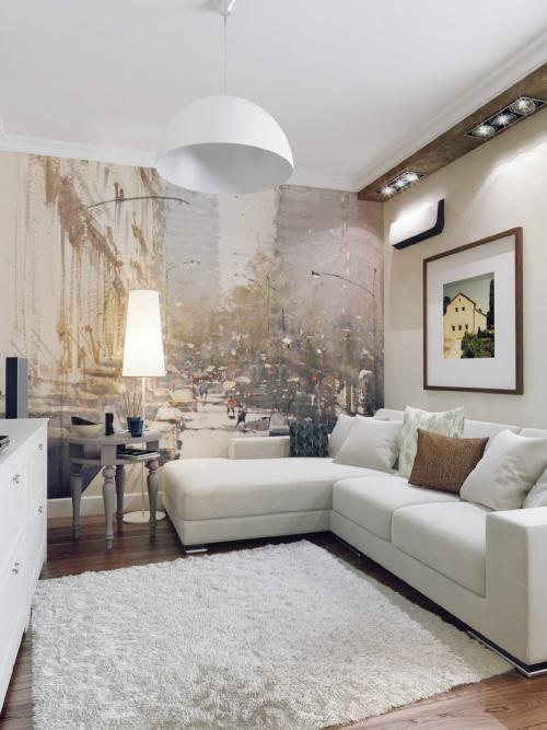 Дизайн трехкомнатной квартиры для семьи с двумя детьми 01