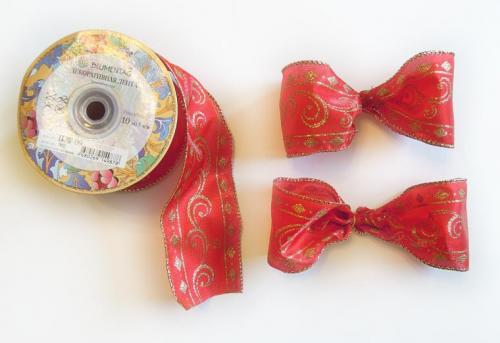 Шар новогодний из лент. Мастер-класс «Новогодние шары из лент» 44 Шар новогодний из лент. Мастер-класс «Новогодние шары из лент» 44