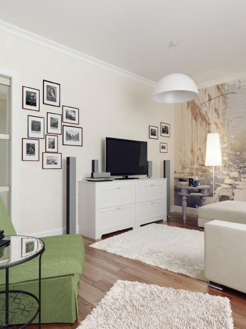 Дизайн трехкомнатной квартиры для семьи с двумя детьми 02