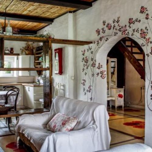 Роспись стен черно-белая. Техники нанесения росписи на стены