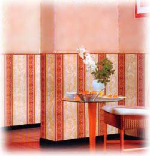 Комбинирование обоев и краски. Как совместить обои и покраску стен