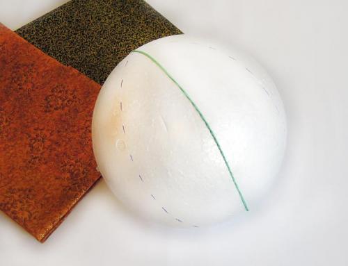 Шар новогодний из лент. Мастер-класс «Новогодние шары из лент» 38 Шар новогодний из лент. Мастер-класс «Новогодние шары из лент» 38